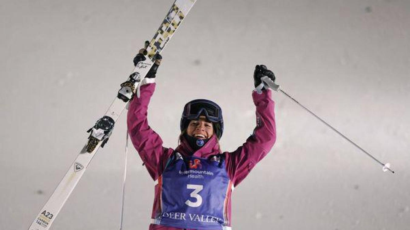 La skieuse française Perrine Laffont a remporté la première victoire de sa saison sur la piste de Deer Valley (Utah).