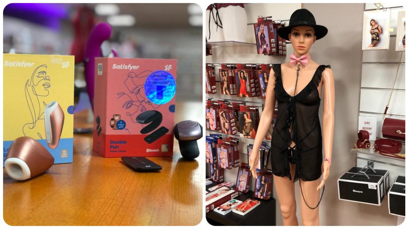 Les gadgets coquins et les tenues sexy font partie des articles les plus vendus au magasin Erotic Dream de Chambéry.