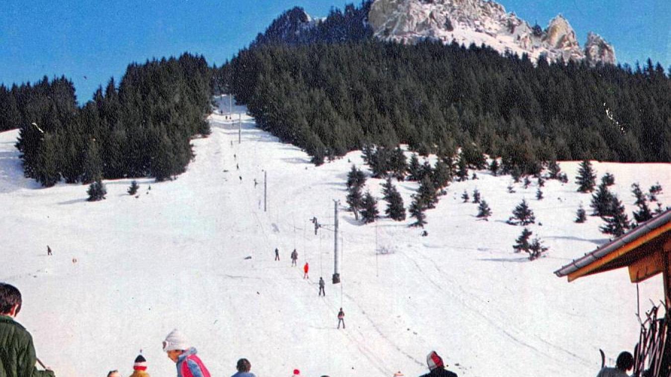 Dans les années 70, on skiait sur les flancs du mont César, à Super-Bernex.