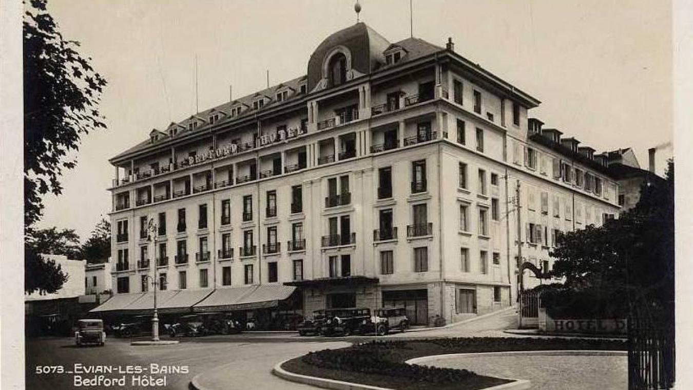 Henri Jacobi a dessiné les plans de nombreux hôtels d’Evian, comme le Bedford.