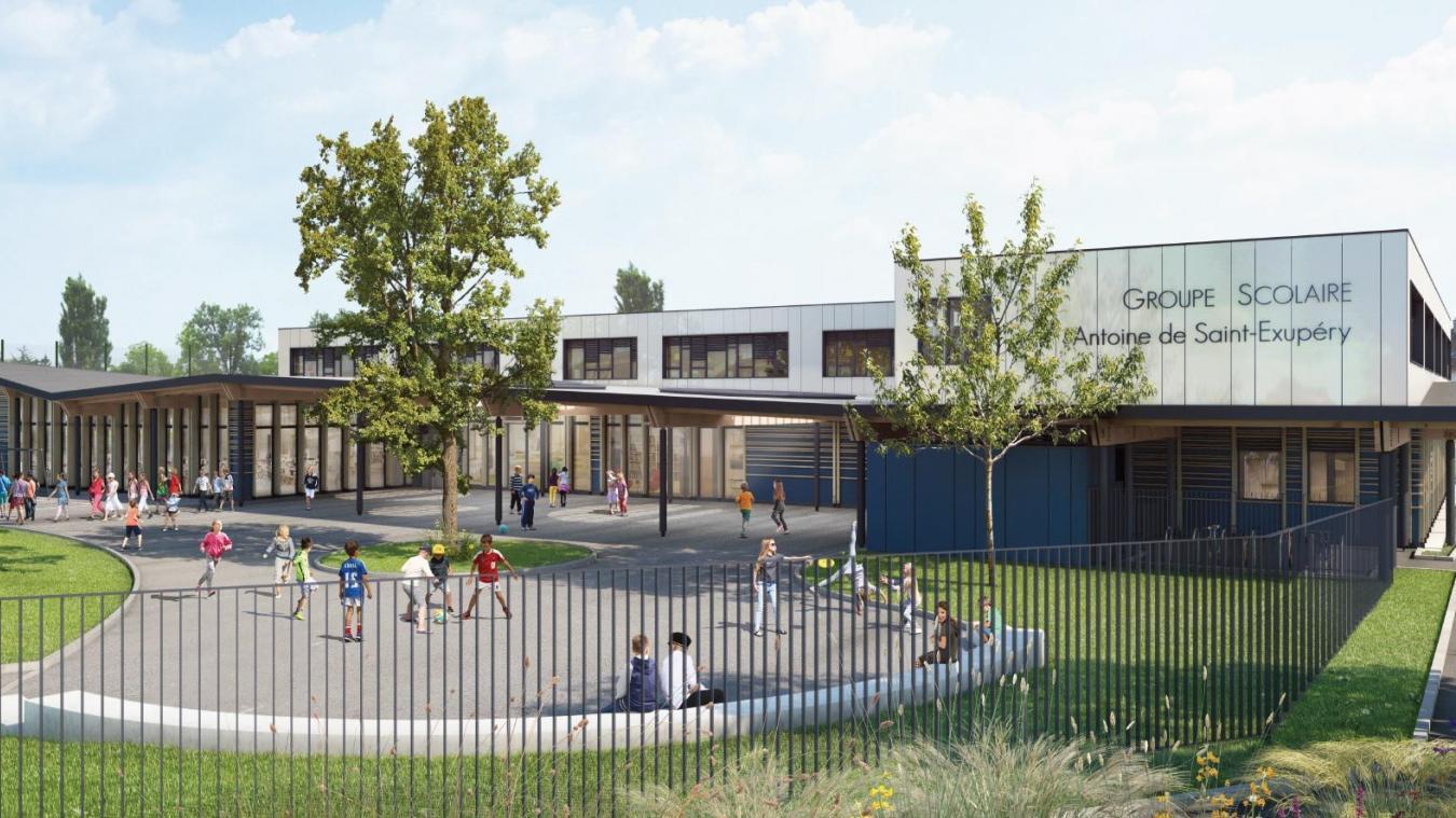 Au total, le projet de réhabilitation de l’école Saint-Exupéry devrait coûter 12 millions d’euros.