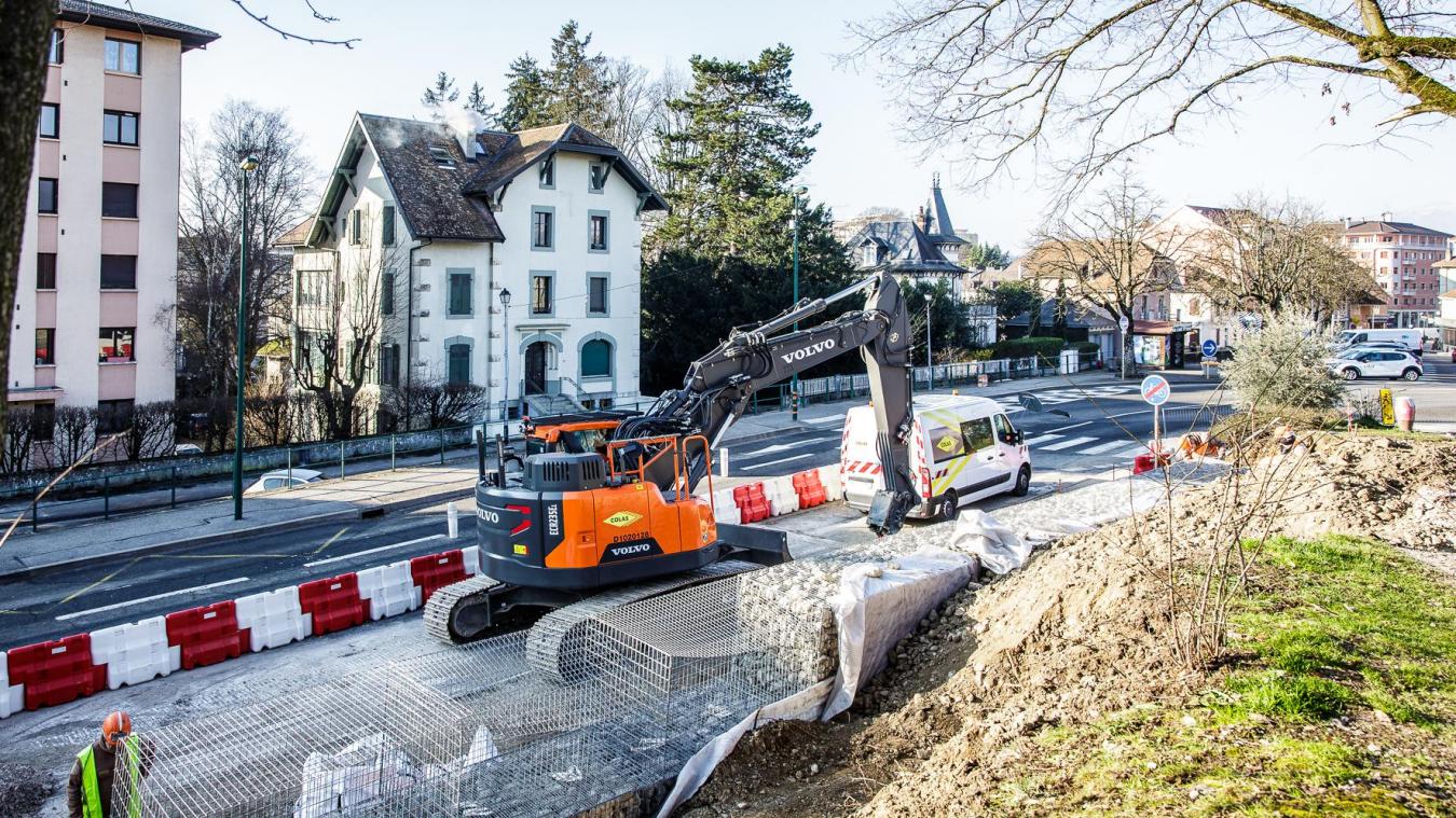 Les travaux de dévoiement des réseaux vont se poursuivre ces prochaines semaines.