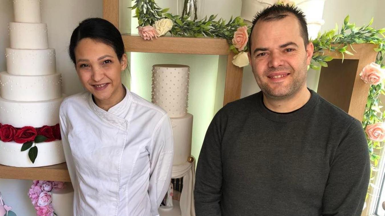 Ingridhe et Stéphane Bronchain, dans leur laboratoire annemassien, ce jeudi 9 mars.