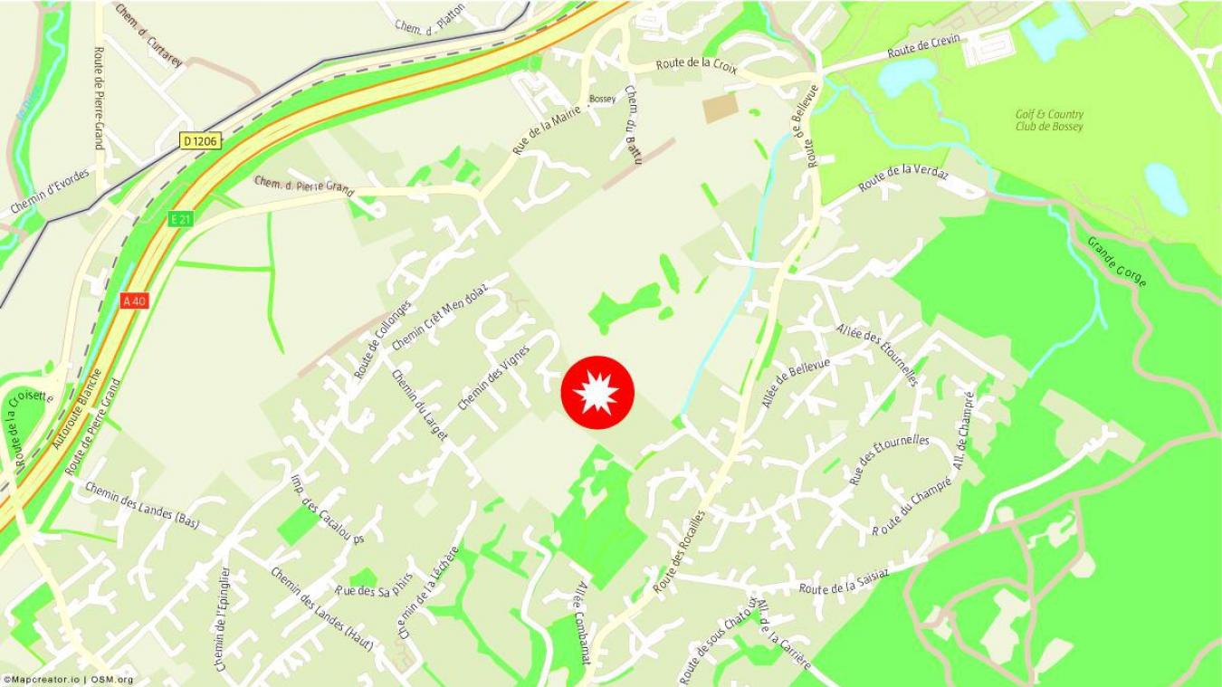 L’incendie ne s’est pas propagé à la maison attenante.