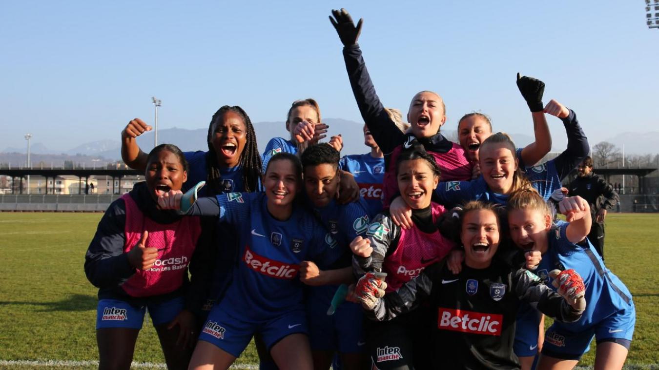 Dimanche 5 mars, les joueuses chablaisiennes se sont imposées face à l’OM (D2), au terme d’une séance de tirs au but.