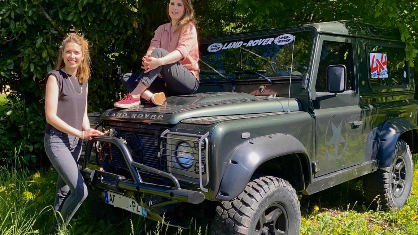 Ludivine Le Goff et Ophélie Doyen sont parties faire le rallye Aïcha des Gazelles.