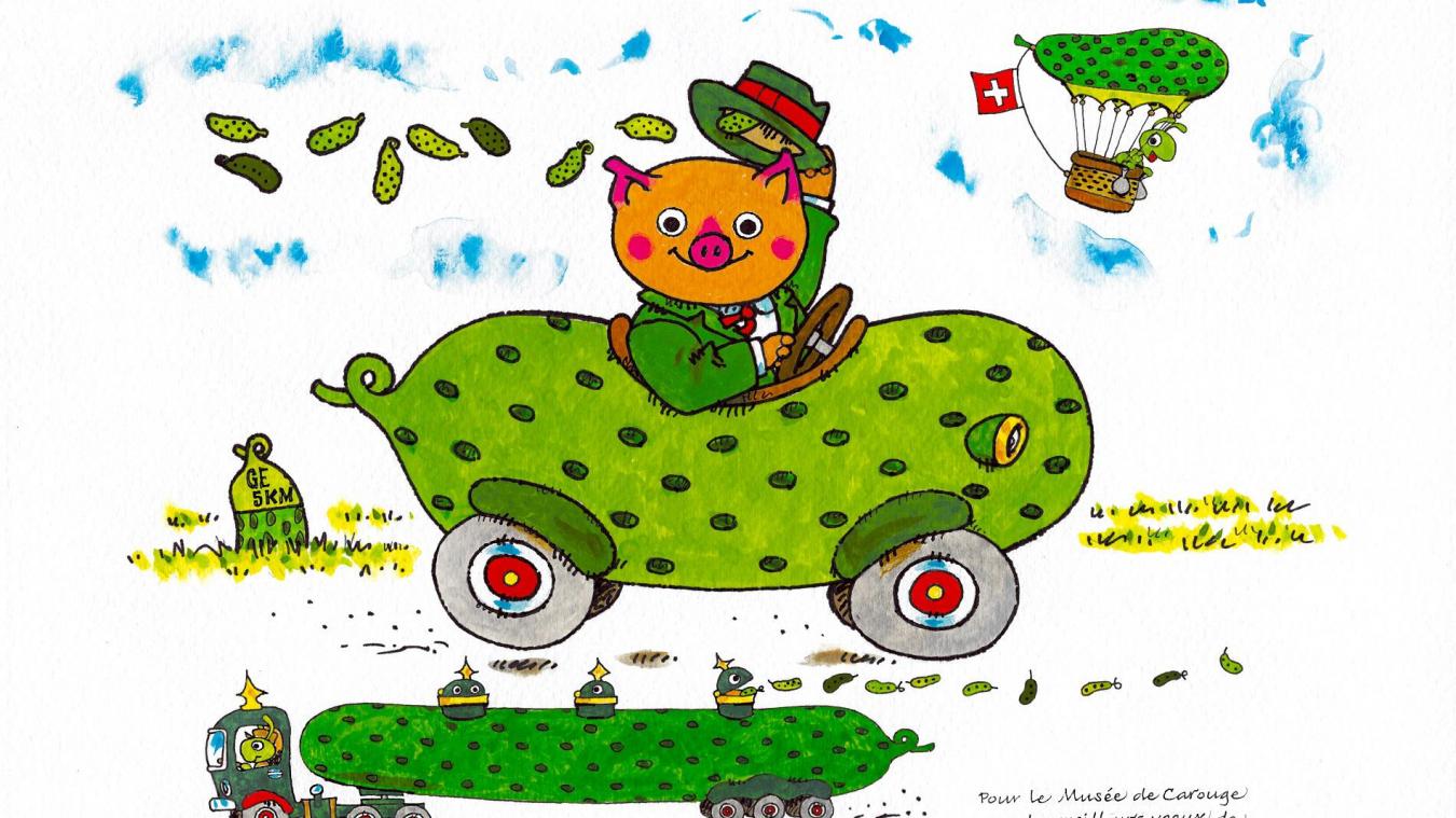 À Carouge, le cornichon fait son exposition Le Messager