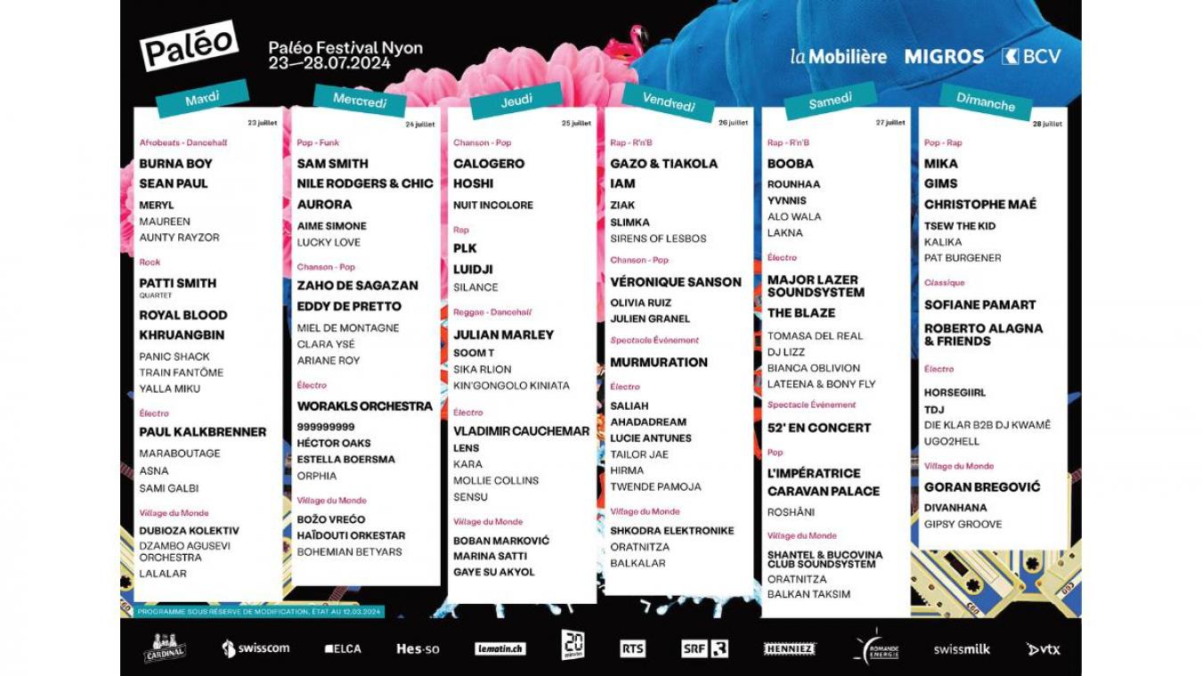 Nouveau record pour le Paléo Festival tous les billets ont été vendus