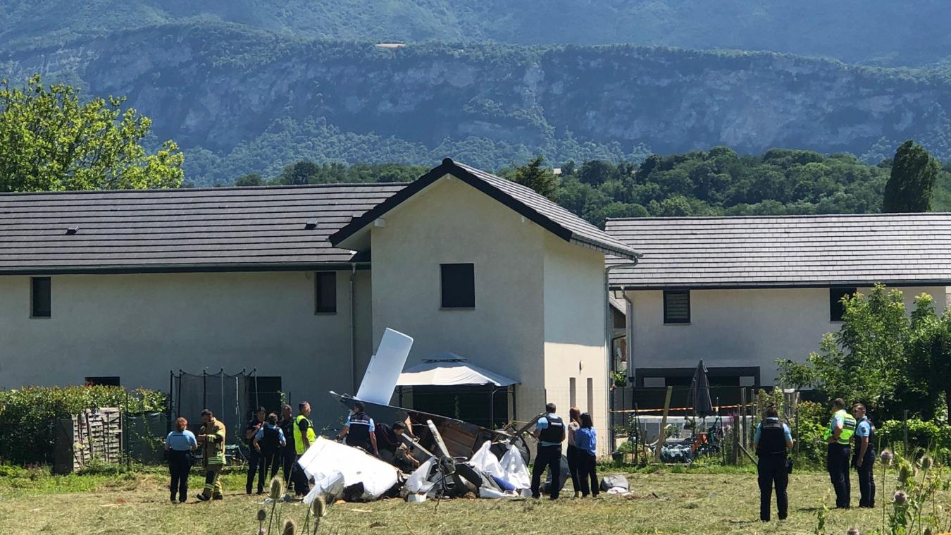 Chambéry : un avion de tourisme s’écrase dans un champ, trois occupants décédés