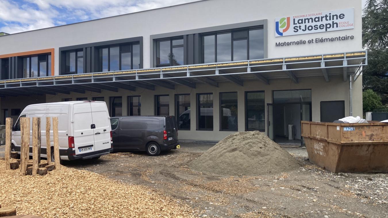 Reconstruction de l’école Saint-Joseph à Aix-les-Bains : où en est le chantier ?