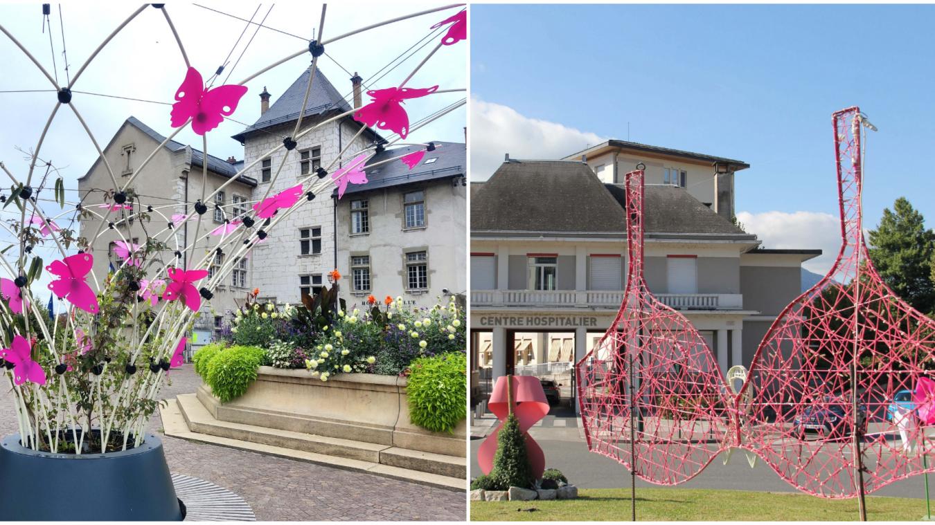 À quelles animations peut-on participer à Aix-les-Bains pour Octobre rose ?