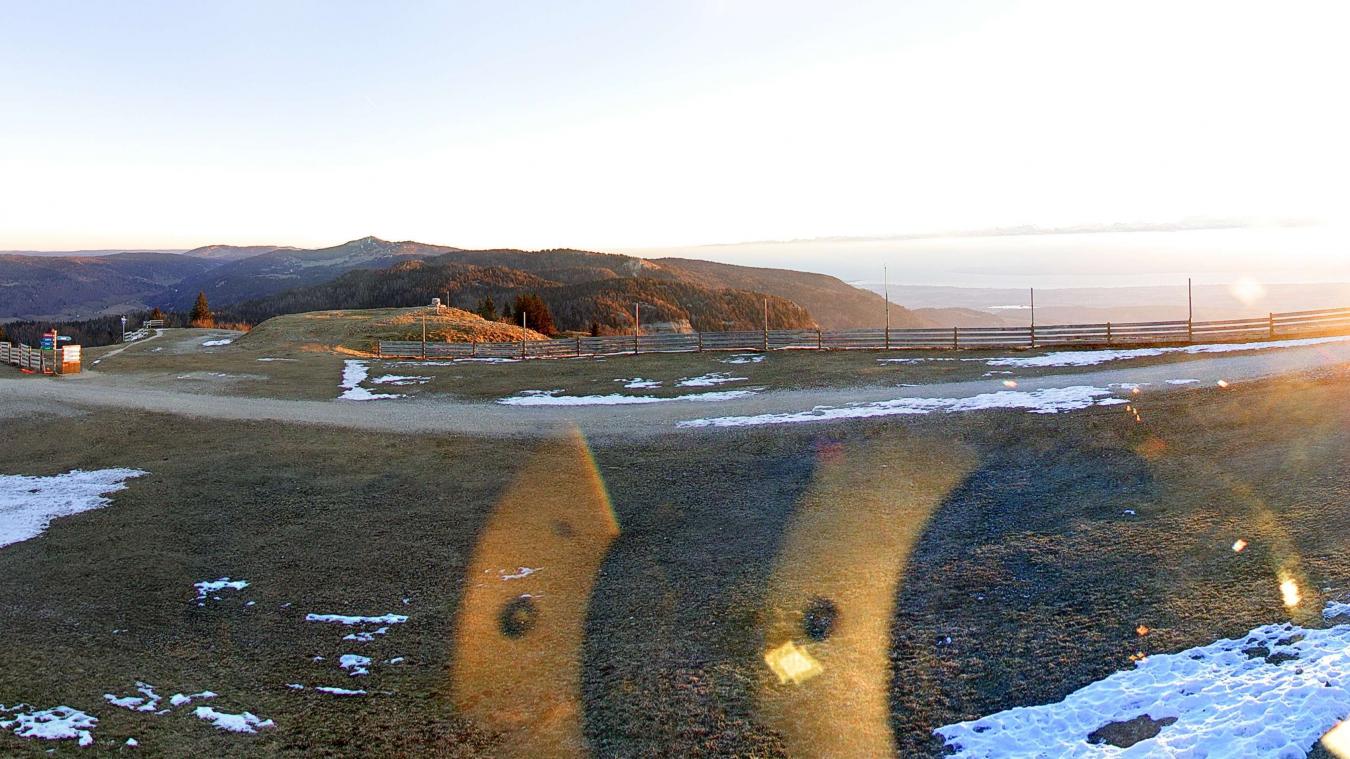 Carte météo Ain et routes verglacées