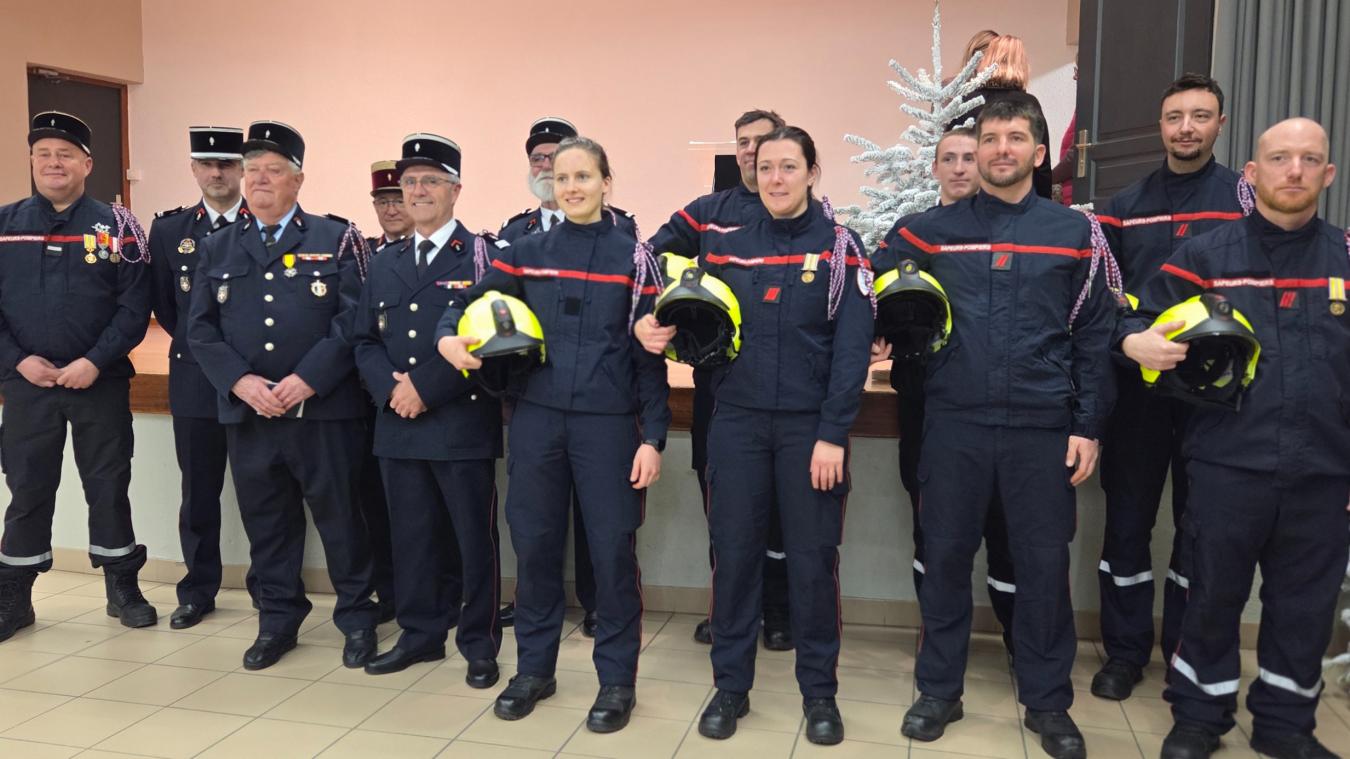 Les pompiers mis à l’honneur à Arthaz-Pont-Notre-Dame
