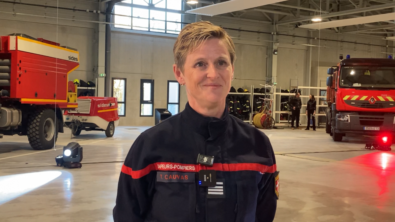 « Ce centre correspond à 100 % à nos besoins » : Tatiana Cauvas explique ce que la nouvelle caserne d’Aix-les