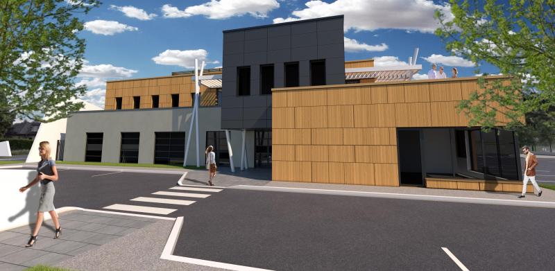 Centre médical du Chablais  le second bâtiment ne verra le jour que