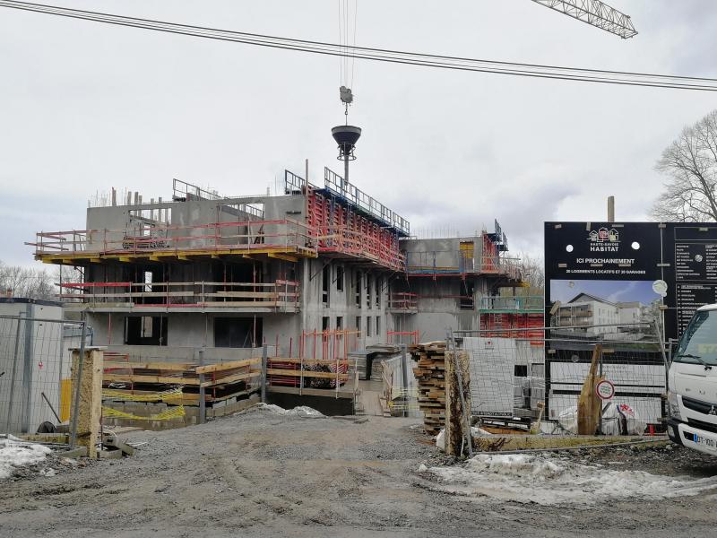 Plusieurs chantiers immobiliers ont été menés ces dernières années à Sciez, notamment pour tenter de pallier le manque de logements sociaux.