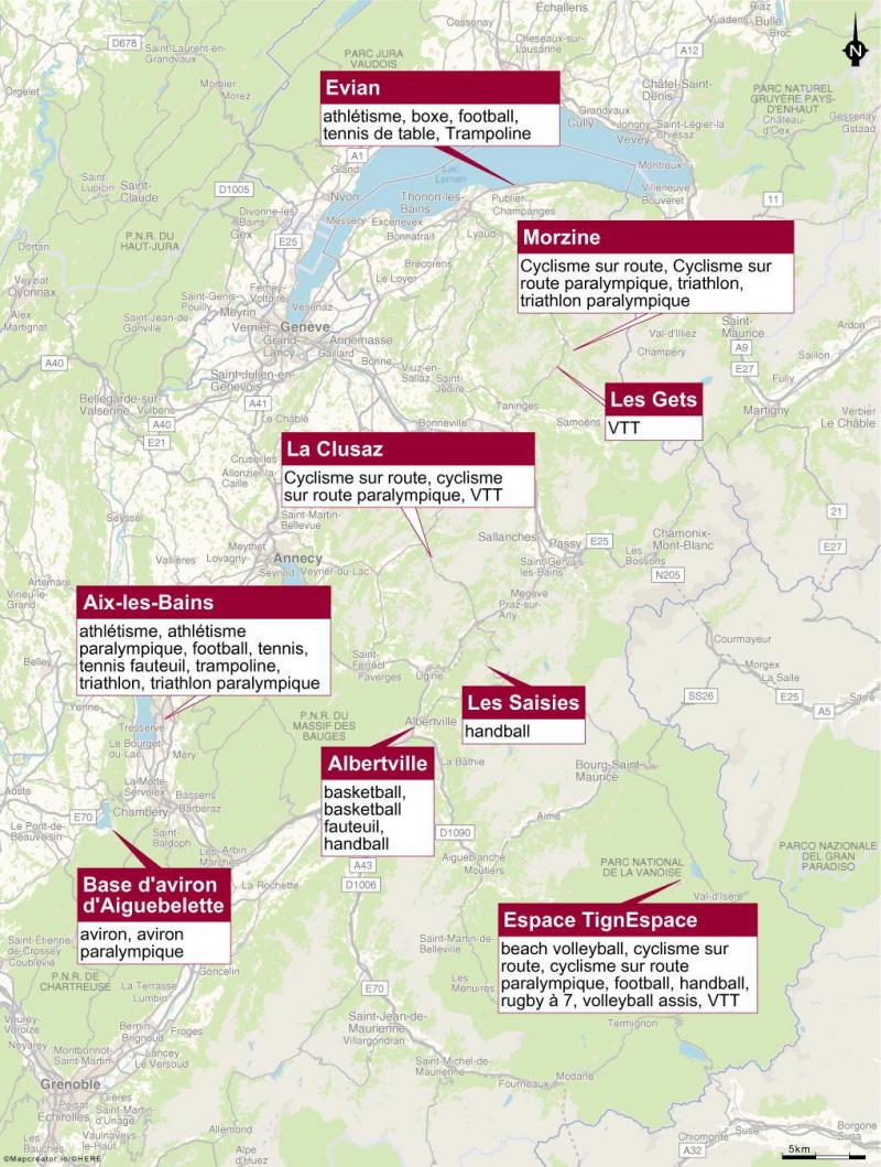 Carte Jeux Olympiques 24 Neuf Sites Retenus Dans Les Pays De Savoie Pour Etre Centre D Entrainement Le Messager Carte Jeux Olympiques 24 Neuf Sites Retenus Dans Les Pays De Savoie Pour Etre Centre D Entrainement Le Messager