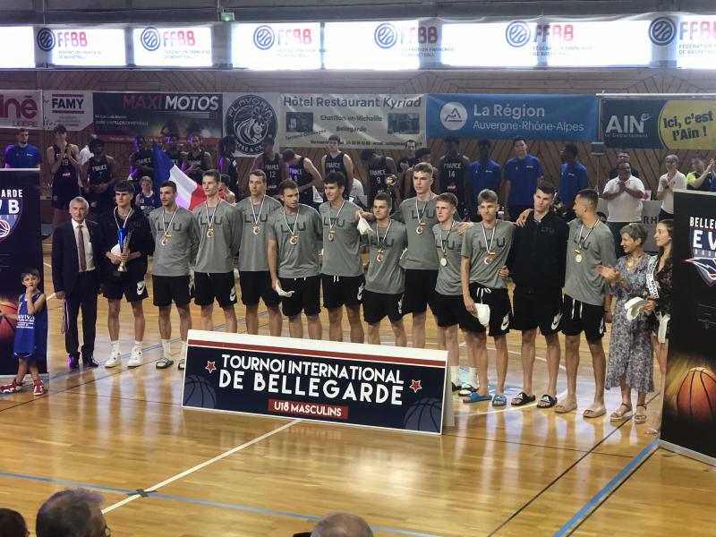La Lituanie, 2e du tournoi