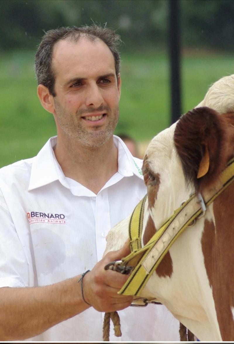 Julien Curdy a participé à la mise en place du concours agricole il y a cinq ans.