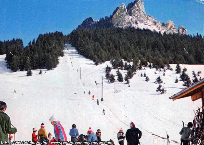 Dans les années 70, on skiait sur les flancs du mont César, à Super-Bernex.