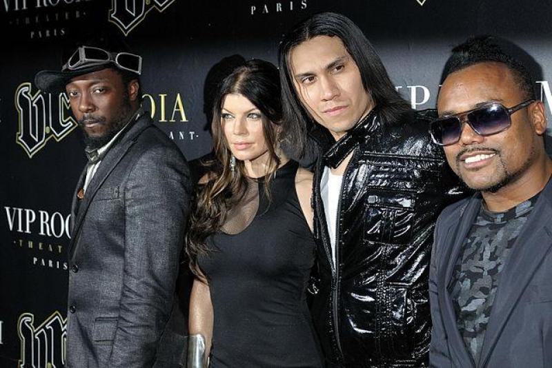 Les Black Eyed Peas en 2009, lorsqu’ils étaient encore quatre. Ils seront au Paléo en tant que trio.