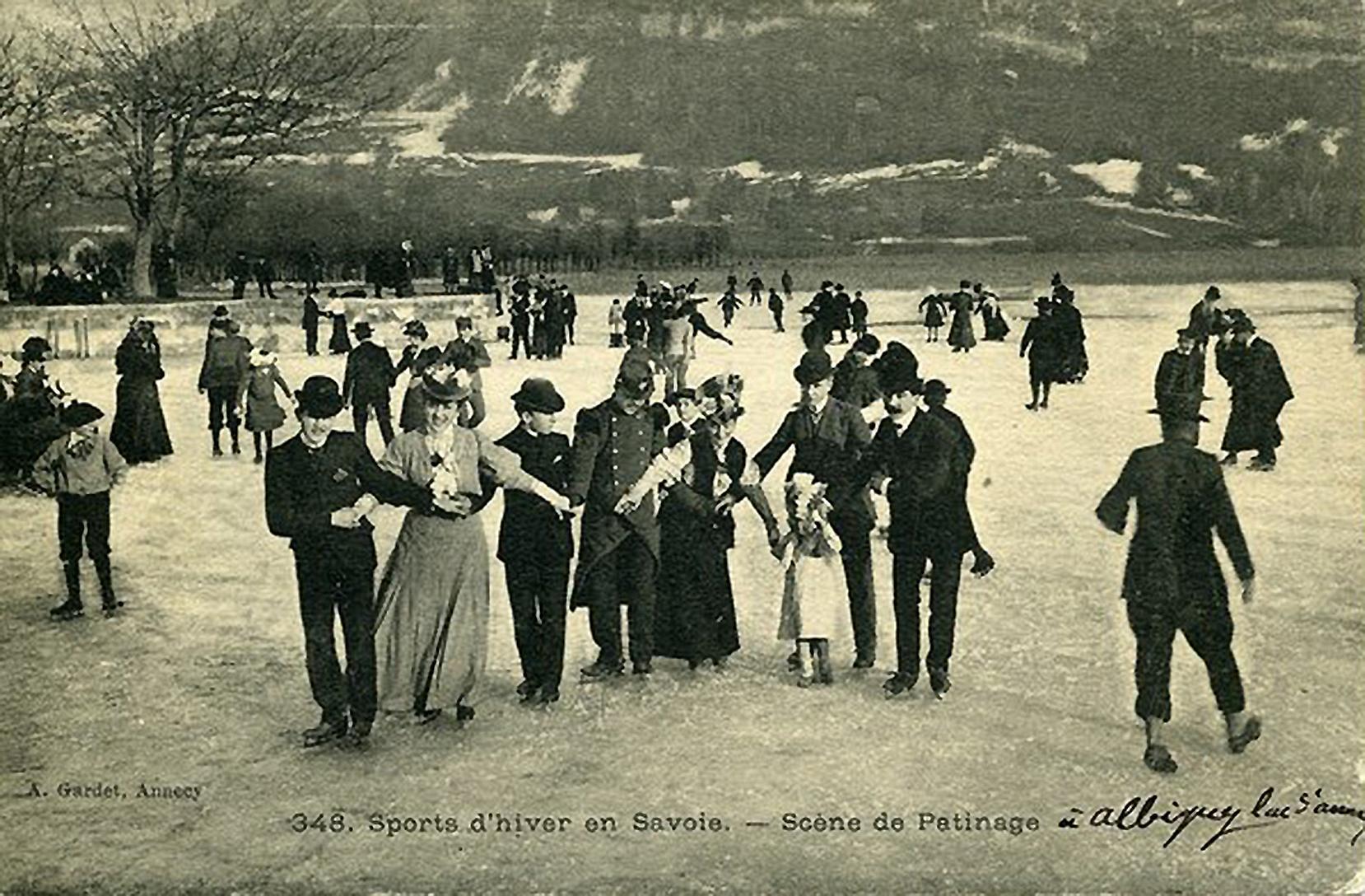 lac d annecy gele