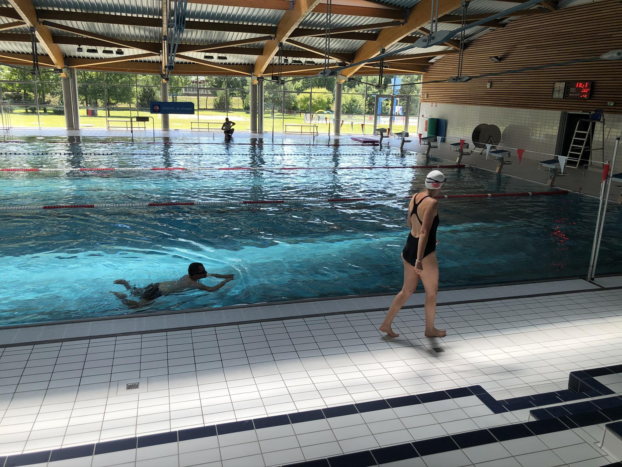 Pour Sa Reouverture La Piscine D Ayze En Fait Elle Trop Le Pays Gessien