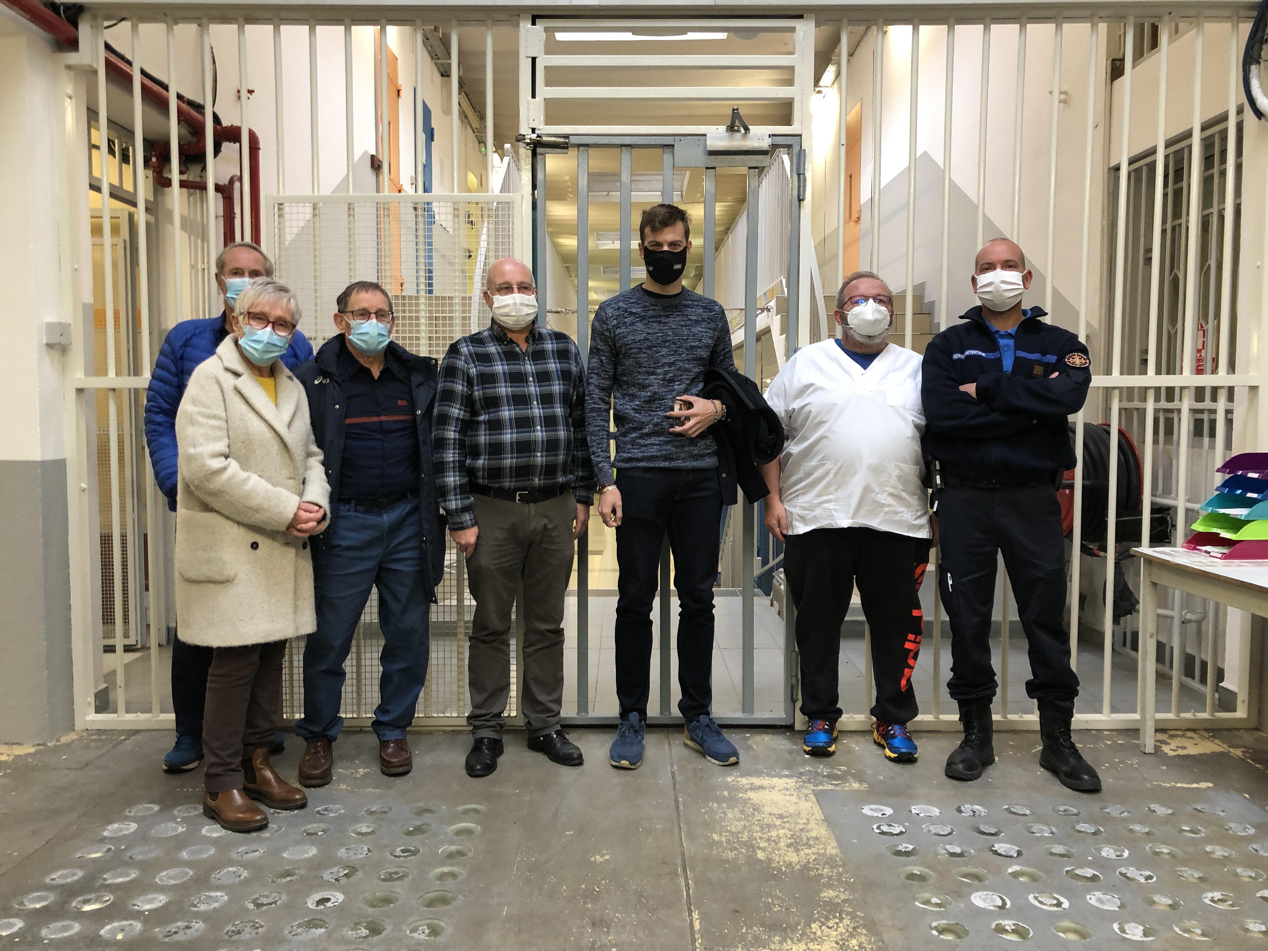 Chambery Christophe Lemaitre En Prison Pour La Bonne Cause L Essor Savoyard