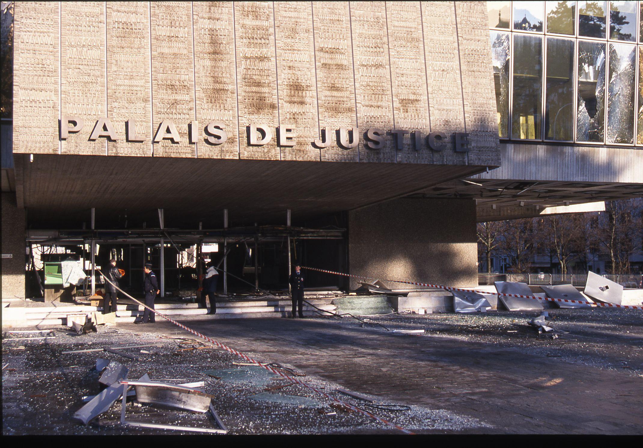 Il y a 20 ans, le Palais de Justice d’Annecy était victime d’un