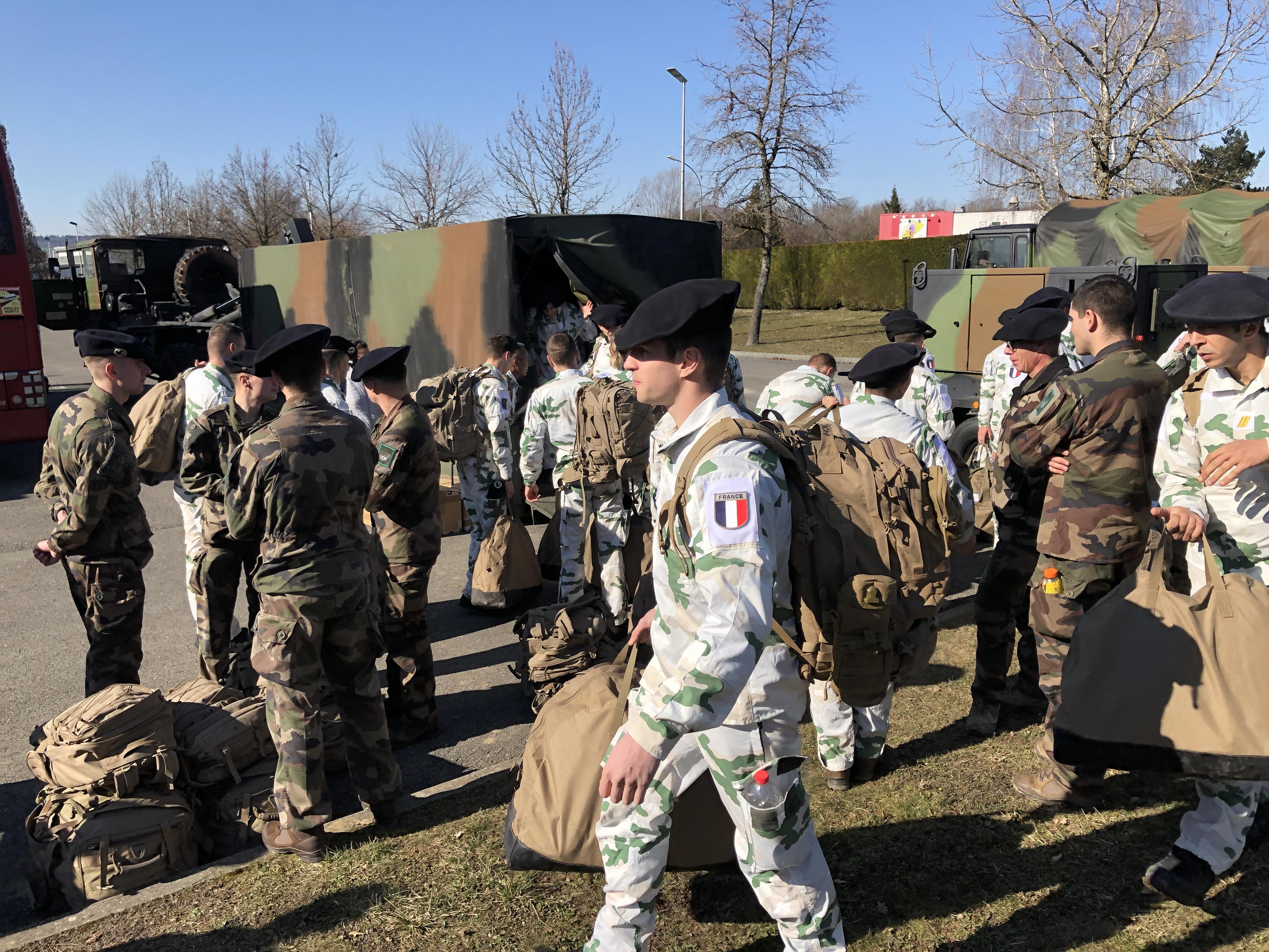Annecy : 250 soldats du 27e BCA envoyés en Roumanie après l’invasion de l’Ukraine
