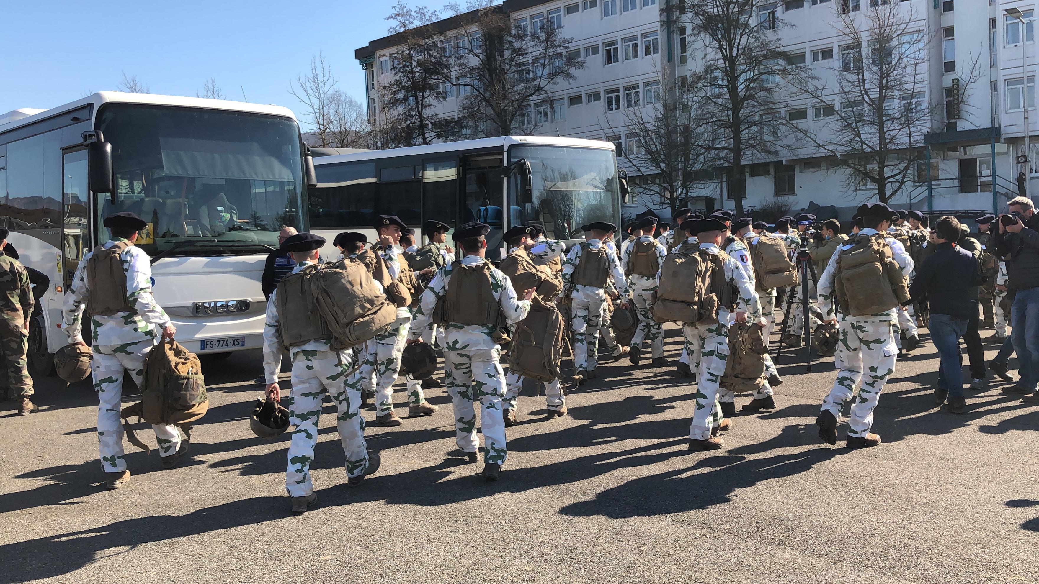 Annecy : 250 soldats du 27e BCA envoyés en Roumanie après l’invasion de l’Ukraine