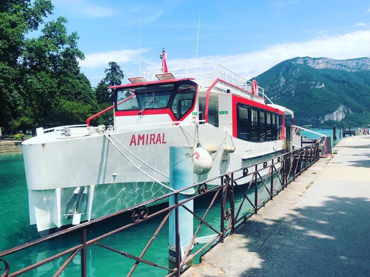Annecy : trois choses à savoir sur le nouveau bateau hybride l’Amiral ...