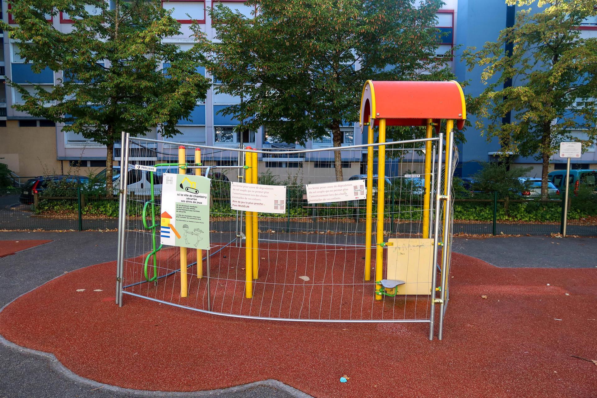Chambéry : quel est le plan de la Ville pour renouveler ses aires de jeux?