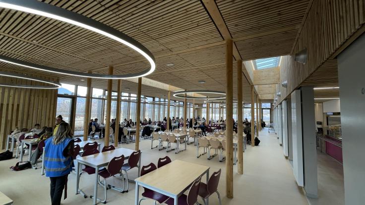 Scionzier  où en sont les travaux de réhabilitation du collège Jean