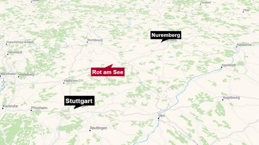 Les faits se sont produits dans la petite ville de Rot am See, entre Stuttgart et Nuremberg.