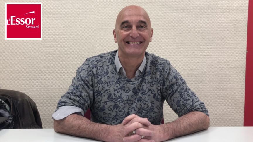 Vincent Lecaillon, tête de liste d’Alternative pour Annecy pour les élections municipales 2020.