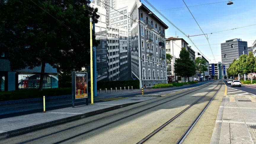Ville du futur, le chantier du PAV à Genève (Praille, Acacias, Vernets) verra la renaturation de la Drize et l'Aire, actuellement enfouies sous le béton, et devrait être un modèle d'urbanisme écologique. ©DRK