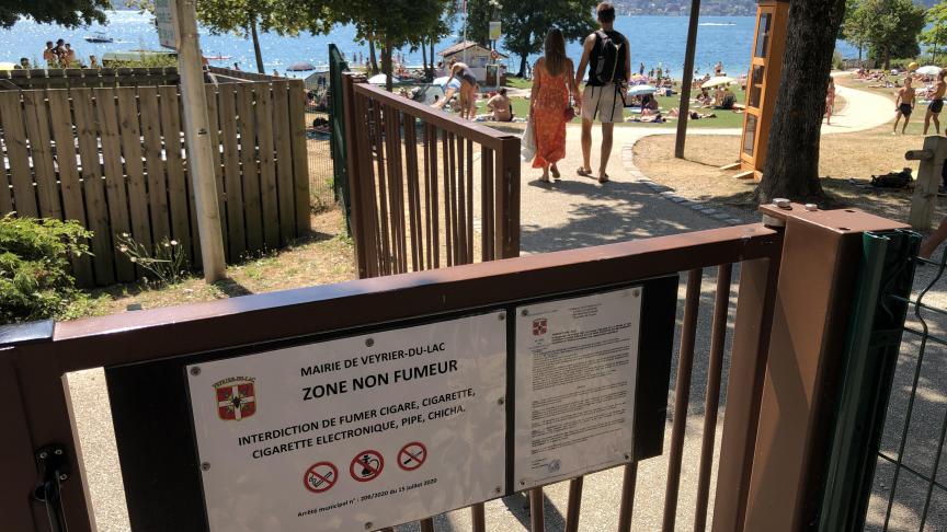 VIDEO) Stationnement, alcool, tabac : a bouge  la plage de  Veyrier-du-Lac! - L'Essor Savoyard