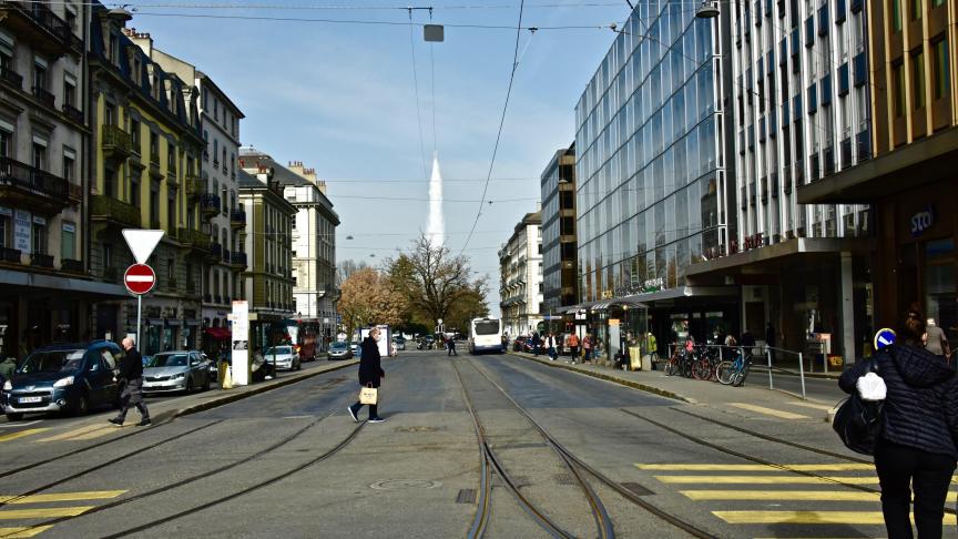 « Le projet Clé-de-Rive permettra de redonner une âme à notre centre-ville » a communiqué l'ancien maire de la Ville de Genève,  Guillaume Barazzone. ©DRK