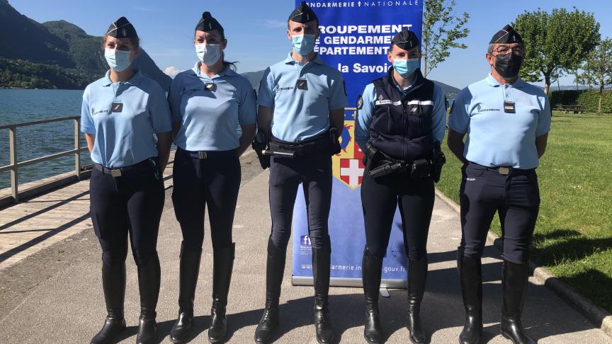 Deux gardes républicains et quatre gendarmes savoyards formeront la brigade équestre, basée à Voglans.