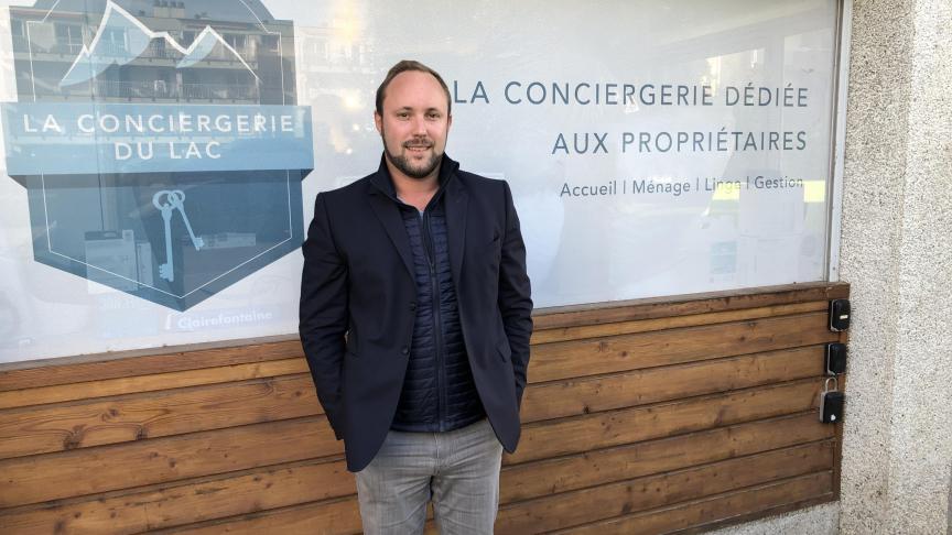 Auparavant dans l’hôtellerie, Lionel Hunziker a créé La Conciergerie du Lac en 2016 à Annecy avec Jean-Baptiste Lange, issu lui de l’immobilier.