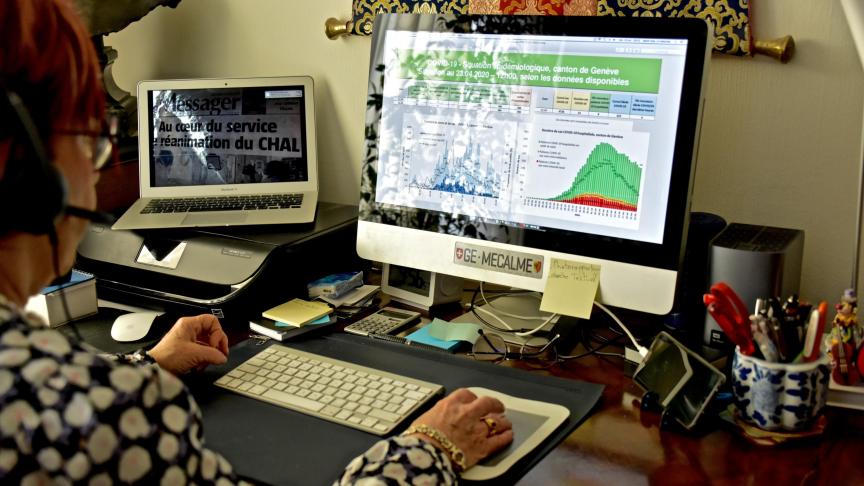 La tendance au télétravail s'impose petit à petit à Genève comme ailleurs. ©DRK