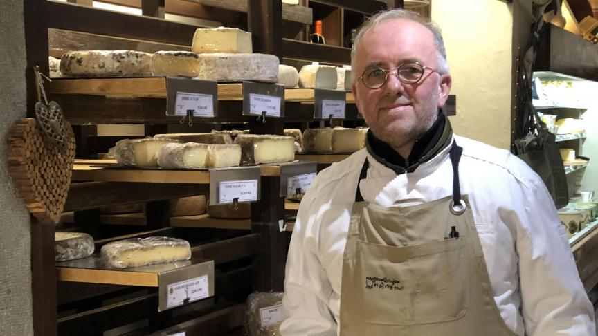 L’amour du fromage et l’intérêt qu’il porte aux producteurs a mené Frédéric Royer d’Épinal à Thonon.