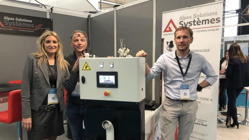 L’entreprise Alpes Solutions Systèmes, basée à Thyez, participe au parcours d’animation Environnement et Automatisation.