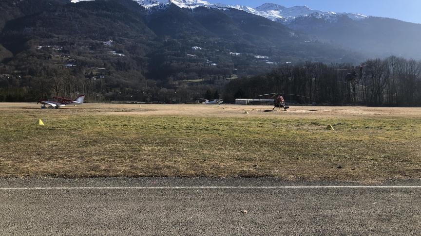Avec 16 006 mouvements en 2021, le gestionnaire considère que l’aérodrome d’Albertville a une grosse activité.
