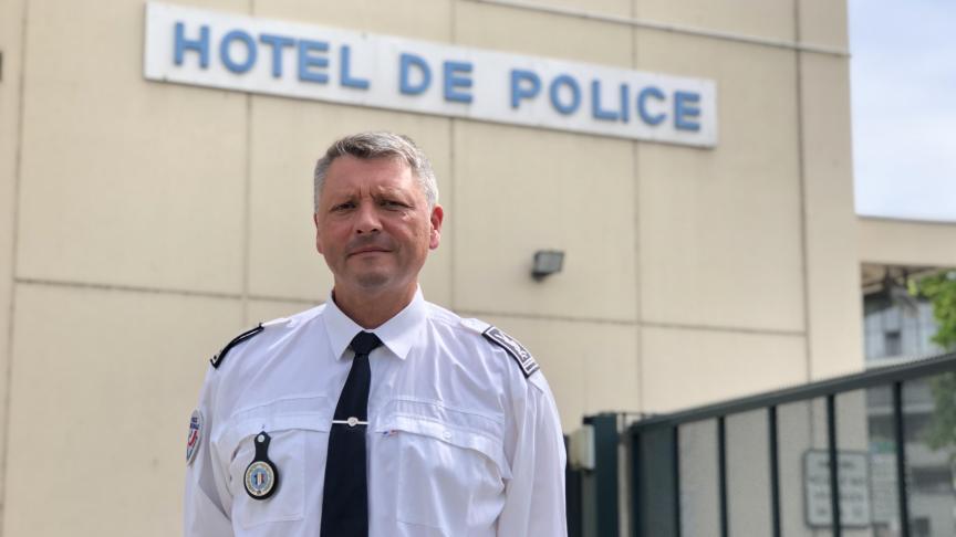 Alexandre Petit a pris la tête de la direction départementale de la sécurité publique (DDSP) de la Haute-Savoie le 14 mars 2022.