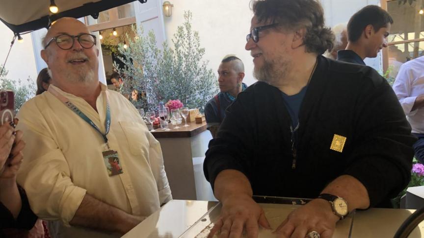 Guillermo del Toro a posé ses empreintes.