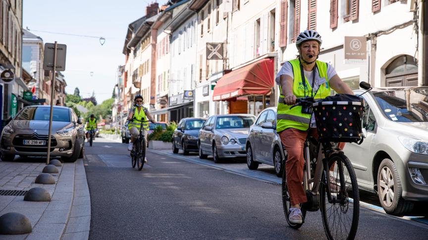 Les cours de vélo-école de l’agence Écomobilité se poursuivent les mardis et jeudis sur Albertville et les mercredis après-midi sur Ugine.