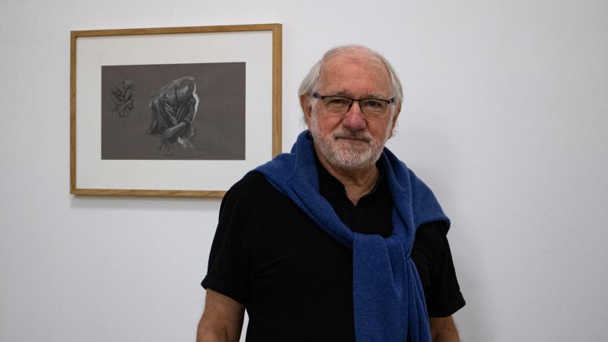 Philippe Piguet est le commissaire d’exposition de la chapelle de la visitation depuis 15 ans.