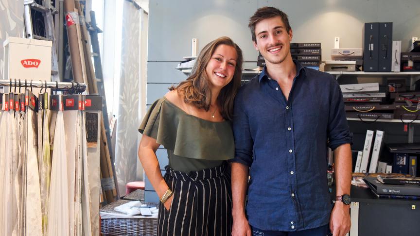 Agathe Josse et Ghislain de Saint Léger ont fondé Fabrikable